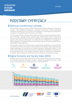 Okładka fact sheet dot. podstaw cyfryzacji