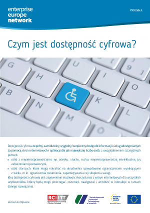 Czym jest dostępność cyfrowa?