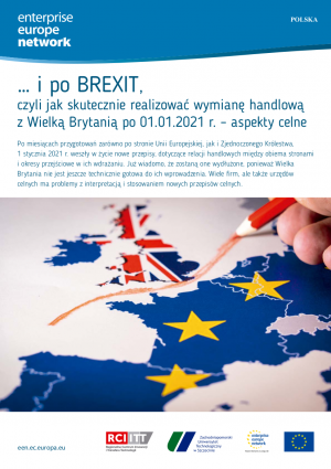 Okładka fact sheet dot. Brexit