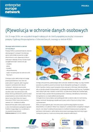 Okładka broszury Rewolucja w ochronie danych osobowych 